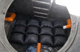 CarboClean в геотекстиле — готовое решение для ливневых колодцев